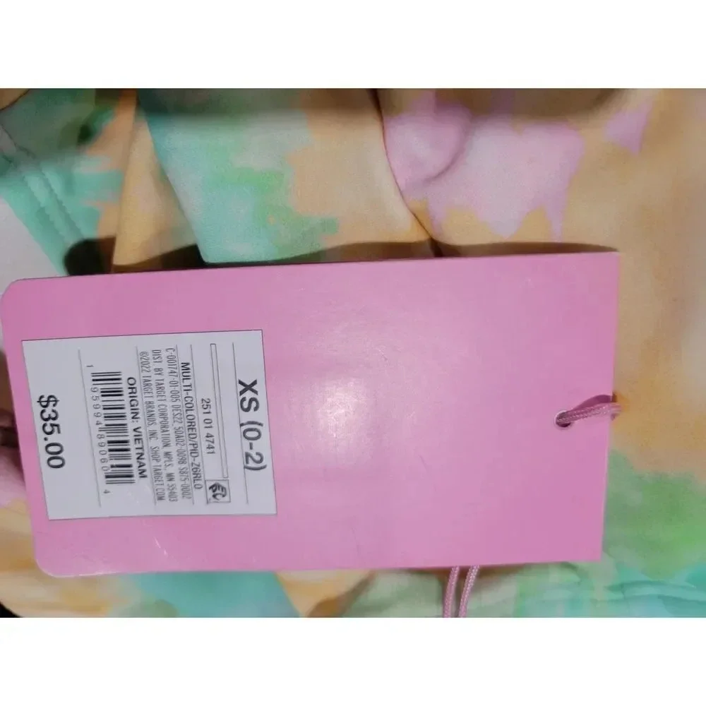 Stoney Clover Lane X for Target Women's rainbow tie dye one piece swimsuit - xs - Picture 7 of 11